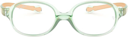 Ray-Ban Kids' Ry1587 Oval Prescription Eyeglass Frames