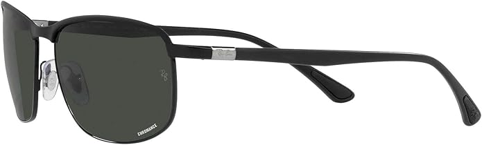 Ray-Ban Unisex Rb3671ch Chromance Rectangular Sunglasses