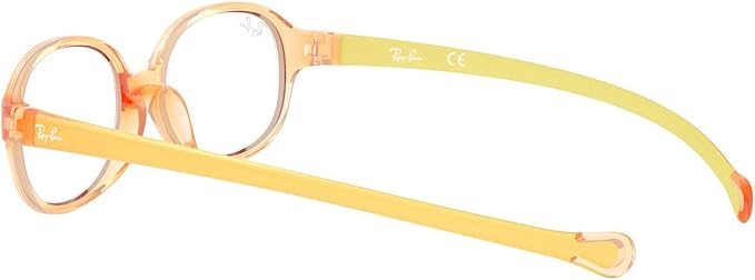 Ray-Ban Kids' Ry1587 Oval Prescription Eyeglass Frames