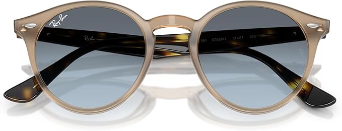Ray-Ban Unisex Rb2180 Round Sunglasses