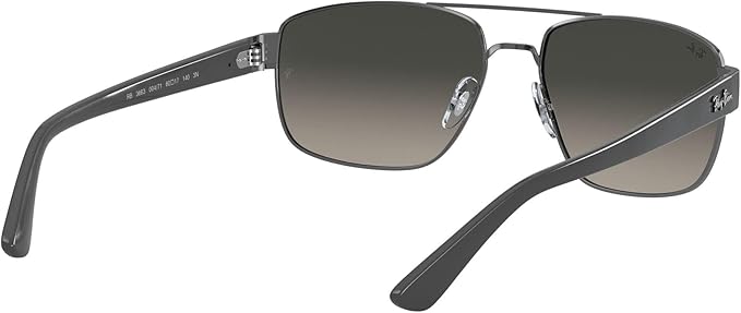 Ray-Ban RB3663 Metal Rectangular Sunglasses