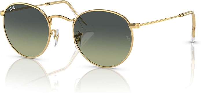 Ray-Ban Unisex Rb3447 Round Metal Round Sunglasses