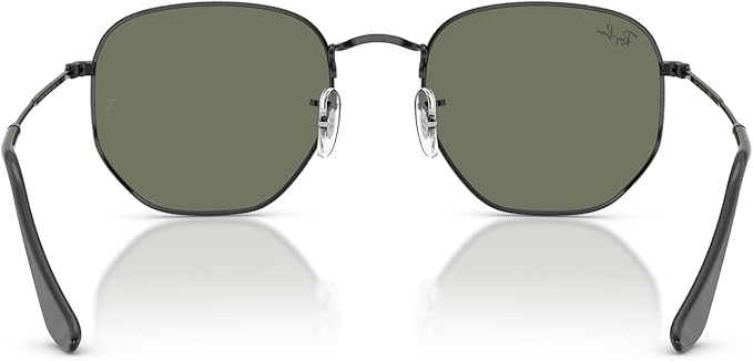 Ray-Ban unisex-adult Rb3548n Hexagonal Flat Lens Hexagonal Sunglasses