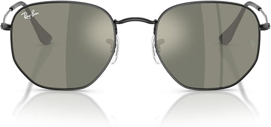 Ray-Ban unisex-adult Rb3548n Hexagonal Flat Lens Hexagonal Sunglasses