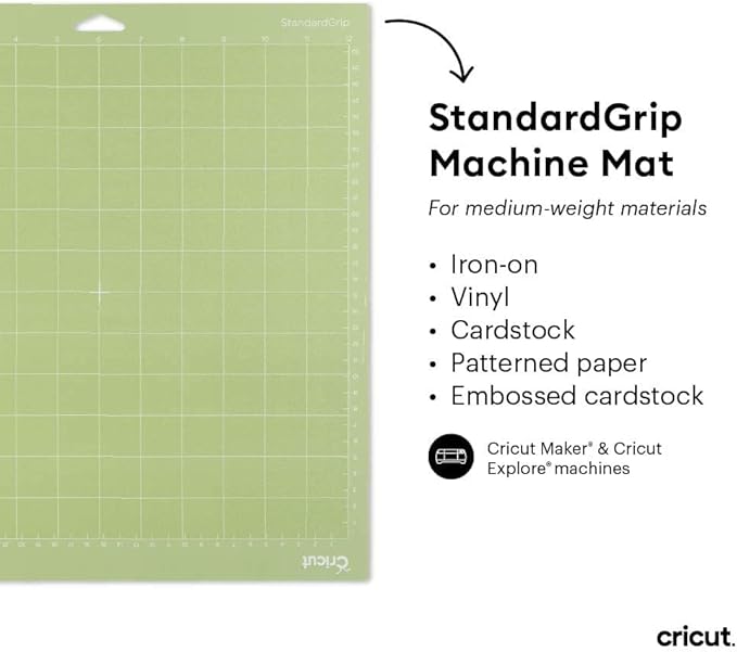 Cricut Machine Mat Variety Pack, 12 in x 12 in (3 ct)