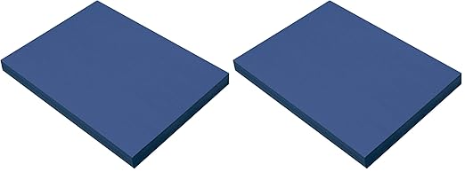 Prang (Formerly SunWorks) Construction Paper, Bright Blue, 9" x 12", 100 Sheets (Pack of 2)