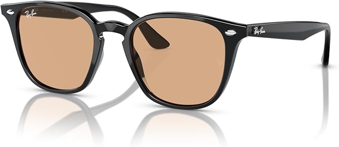Ray-Ban Unisex Rb4258f Low Bridge Fit Square Sunglasses