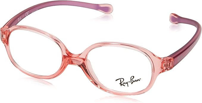 Ray-Ban Kids' Ry1587 Oval Prescription Eyeglass Frames