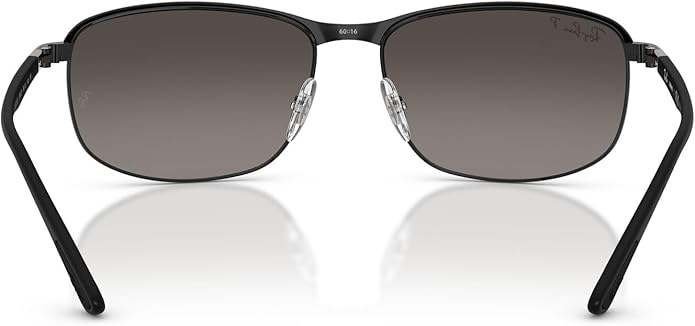 Ray-Ban Unisex Rb3671ch Chromance Rectangular Sunglasses