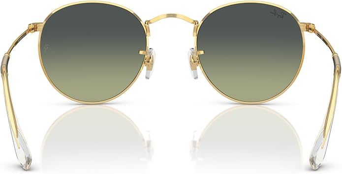Ray-Ban Unisex Rb3447 Round Metal Round Sunglasses