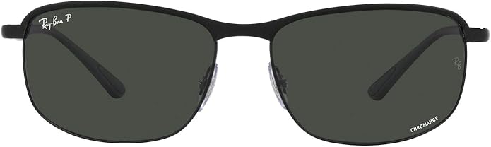 Ray-Ban Unisex Rb3671ch Chromance Rectangular Sunglasses