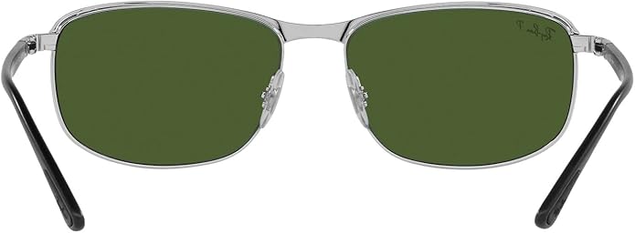 Ray-Ban Unisex Rb3671ch Chromance Rectangular Sunglasses
