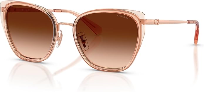 COACH womens Hc7187 Square Sunglasses
