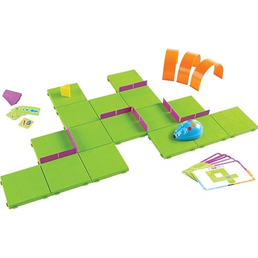 Learning Resources Code & Go Robot Mouse Activity Set - Robotics Kit For Kids, Pet Coding, STEM Games, Screen Free Activities, Engineering Science Kit, Toddler Interactive Games, Gifts For Boys