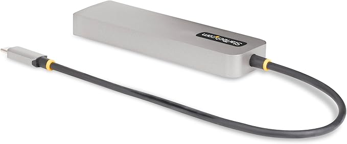 StarTech.com 3-Port USB-C Hub, 2.5 Gbps Ethernet, 100W PD Pass-Through Port, USB 3.2 10Gbps, 2X USB-A/1x USB-C, Portable Hub