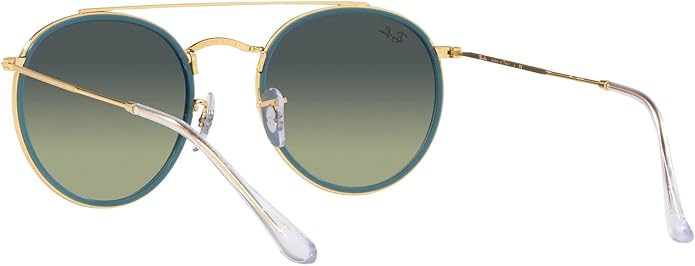 Ray-Ban Unisex Rb3647n Double Bridge Round Sunglasses