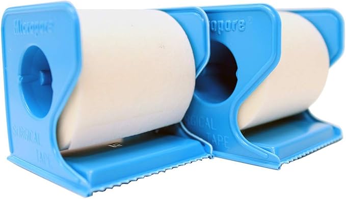 Micropore Skin Friendly Paper Medical Tape With Dispenser 1535-2, 2 Inch x 10 Yard, 1 Each, White