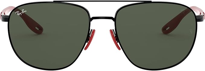 Ray-Ban Unisex Rb3659m Scuderia Ferrari Collection Square Sunglasses