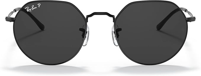 Ray-Ban Jack RB3565 Rounded Hexagonal Sunglasses for Men for Women +BUNDLE with ACCESSORY EYEWEAR KIT