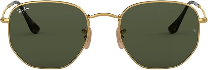 Ray-Ban unisex-adult Rb3548n Hexagonal Flat Lens Hexagonal Sunglasses