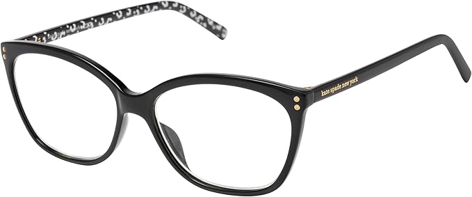 Kate Spade New York Womens Milena Blue Light Reading Glasses Cat-Eye Reading Glasses