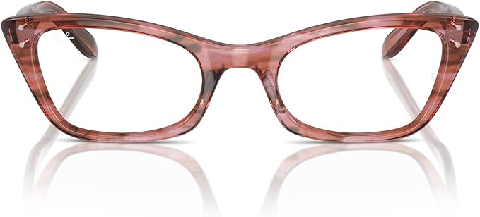 Ray-Ban Women's RX5499 Lady Burbank Cat Eye Prescription Eyewear Frames