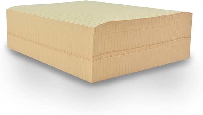 School Smart Graph Paper, 1/4 Inch Rule, 9 x 12 Inches, Manila, Pack of 500
