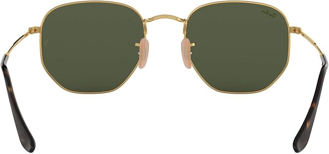 Ray-Ban unisex-adult Rb3548n Hexagonal Flat Lens Hexagonal Sunglasses