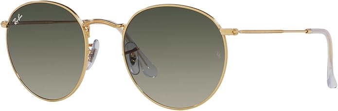 Ray-Ban Unisex Rb3447 Round Metal Round Sunglasses