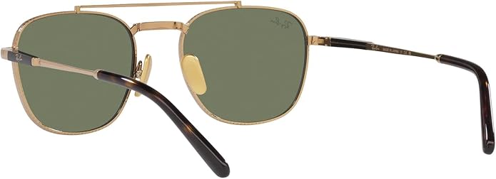 Ray-Ban Unisex Rb8258 Frank II Titanium Aviator Sunglasses