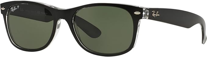 Ray-Ban RB2132 New Wayfarer Polarized Square Sunglasses