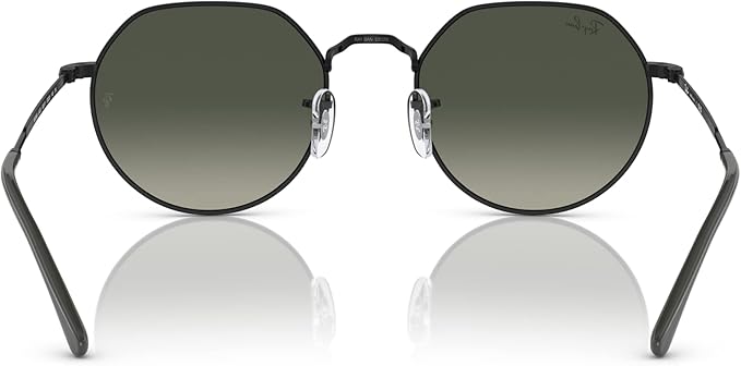 Ray-Ban Jack RB3565 Rounded Hexagonal Sunglasses for Men for Women +BUNDLE with ACCESSORY EYEWEAR KIT