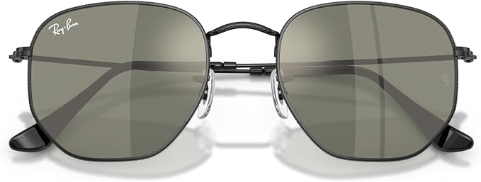 Ray-Ban unisex-adult Rb3548n Hexagonal Flat Lens Hexagonal Sunglasses