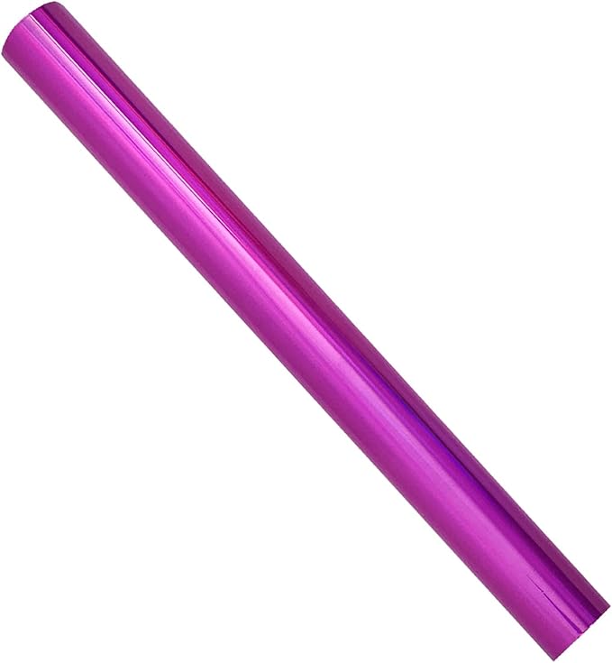Coolprints Foil for Laminator and Laser Printer, Foil for Toner, Special Colors, Roll of 12.6 Inches x 32.8 Feet (Holographic Pink)