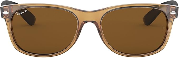 Ray-Ban RB2132 New Wayfarer Polarized Square Sunglasses