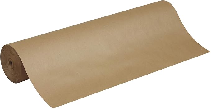 Pacon Natural Kraft Heavyweight Paper Roll, 3-Feet by 500-Feet (5837)
