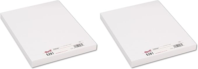 Pacon Medium Weight Tagboard, 12 X 9, White, 100/pack (Pack of 2)