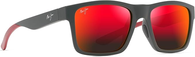 Maui Jim Polarized Men's and Women's The Flats Rectangular Sunglasses