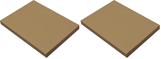 Prang (Formerly SunWorks) Construction Paper, Light Brown, 9" x 12", 100 Sheets (Pack of 2)