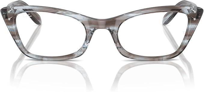 Ray-Ban Women's RX5499 Lady Burbank Cat Eye Prescription Eyewear Frames
