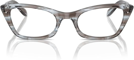 Ray-Ban Women's RX5499 Lady Burbank Cat Eye Prescription Eyewear Frames