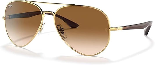 Ray-Ban RB3675 Aviator Sunglasses for Men for Women +BUNDLE with ACCESSORY EYEWEAR KIT
