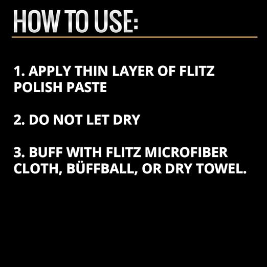 Flitz Multi-Purpose Metal Polish Paste - 1.76oz Tube of USA-Made Chrome Polish - Works on Stainless Steel, Aluminum, Plastic, Jewelry and Cars - Non-Abrasive Cleaner & Rust Remover (3 Pack)