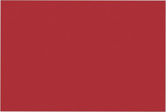 Prang (Formerly SunWorks) Construction Paper, Holiday Red, 12" x 18", 50 Sheets