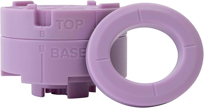 We R Memory Keepers Button Press Insert Oval, Make DIY Oval Buttons, Perfect for Backpacks, Purses, Bags, and More, Use with Favorite Fabrics, Papers, Stickers, Crafting, Scrapbooking
