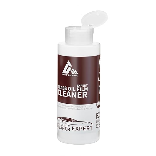 Glass Polish 100ml Cerium Oxide Glass Polishing Solution for Removing Oil Film, Water Spots, Eddies, Glass Water Stains, Wiper Marks on The Glass Surface, Restoring clearity (White, 100ml)