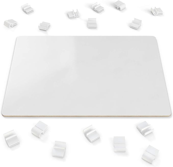 ARTEZA Mini White Boards (16 Pack), 9x12 inch Dry Erase Boards, Double-Sided Dry Erase Lapboards, Back to School Supplies for Classroom, College, Students, Teachers, and Office Applications