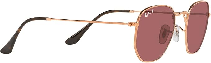 Ray-Ban unisex-adult Rb3548n Hexagonal Flat Lens Hexagonal Sunglasses