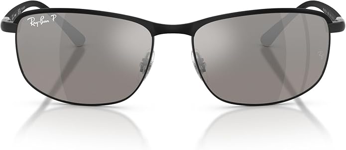 Ray-Ban Unisex Rb3671ch Chromance Rectangular Sunglasses