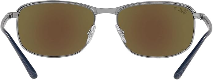 Ray-Ban Unisex Rb3671ch Chromance Rectangular Sunglasses